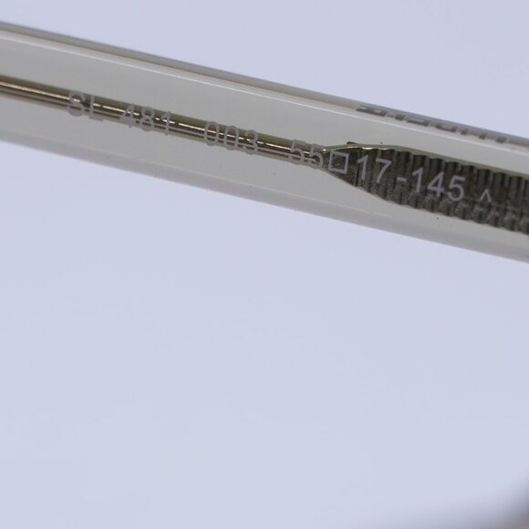 🕶️ New Saint Laurent SL481 003 Eyeglasses - Transparent Yellow Frame 55mm - Picture 8 of 11